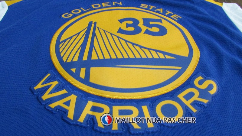 Maillot Enfant Golden State Warriors Durant 2017-18 35 Bleu